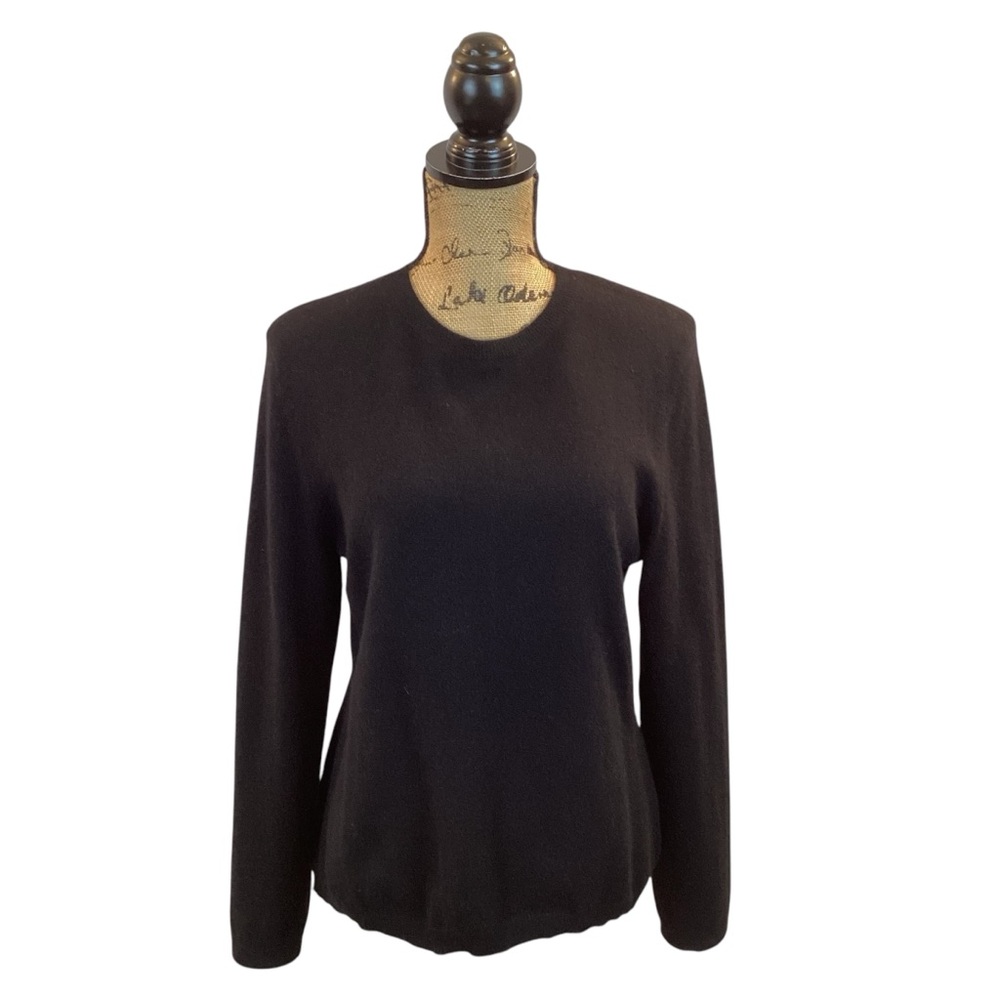 Country Shop Cashmere Crew Neck Sweater Dark Gray